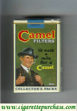 Camel Collectors Packs 1921 Filters cigarettes soft box